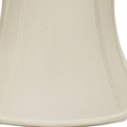 Crema Monay Shantung Seda Ovalada 13 Fondo