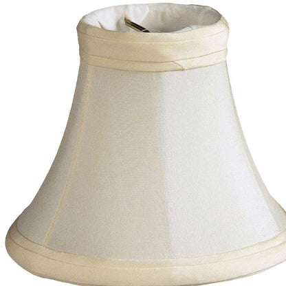 Slate Gray Shantung Silk Bell Lamp Shade