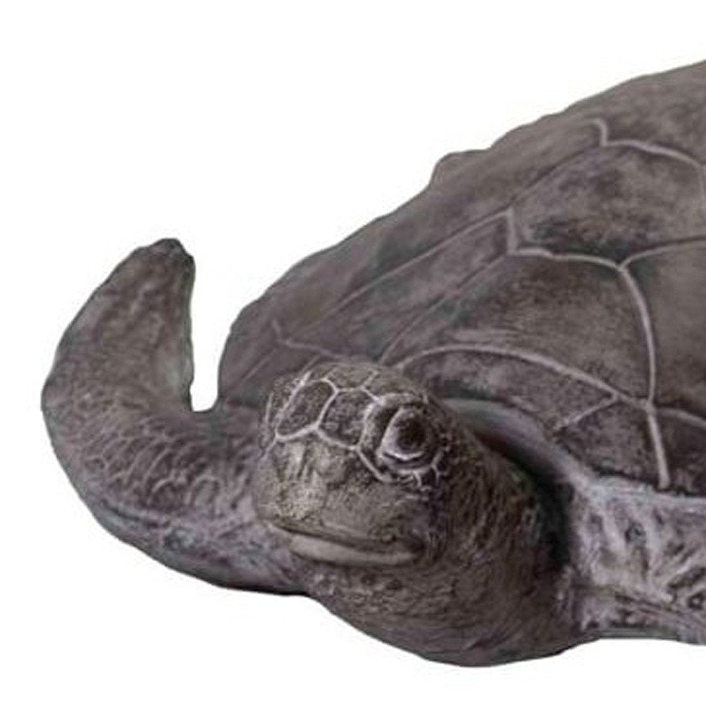 Estatua de tortuga marina de 22" para interior y exterior