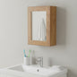 Solid Teak Mirrored Hanging Medicine Cabinet