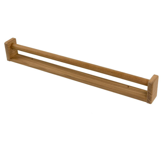Toallero tradicional de teca maciza de 22"