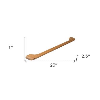 Toallero tradicional de teca maciza de 23"