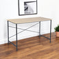 48" Brown and Black Wood Computer Desk
