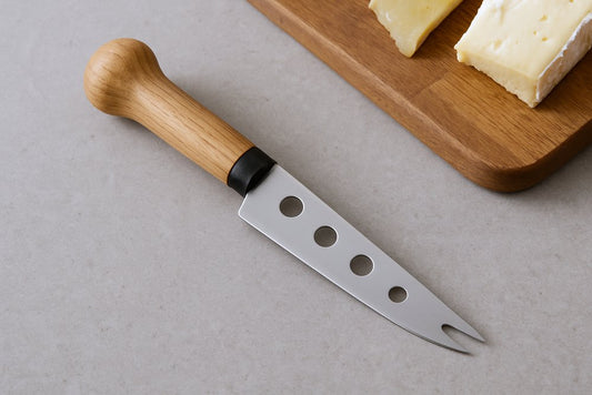 Natural Wood And Stainless Steel Lux Cheese Knife