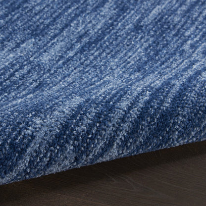 10' Blue Indoor Outdoor Runner Rug