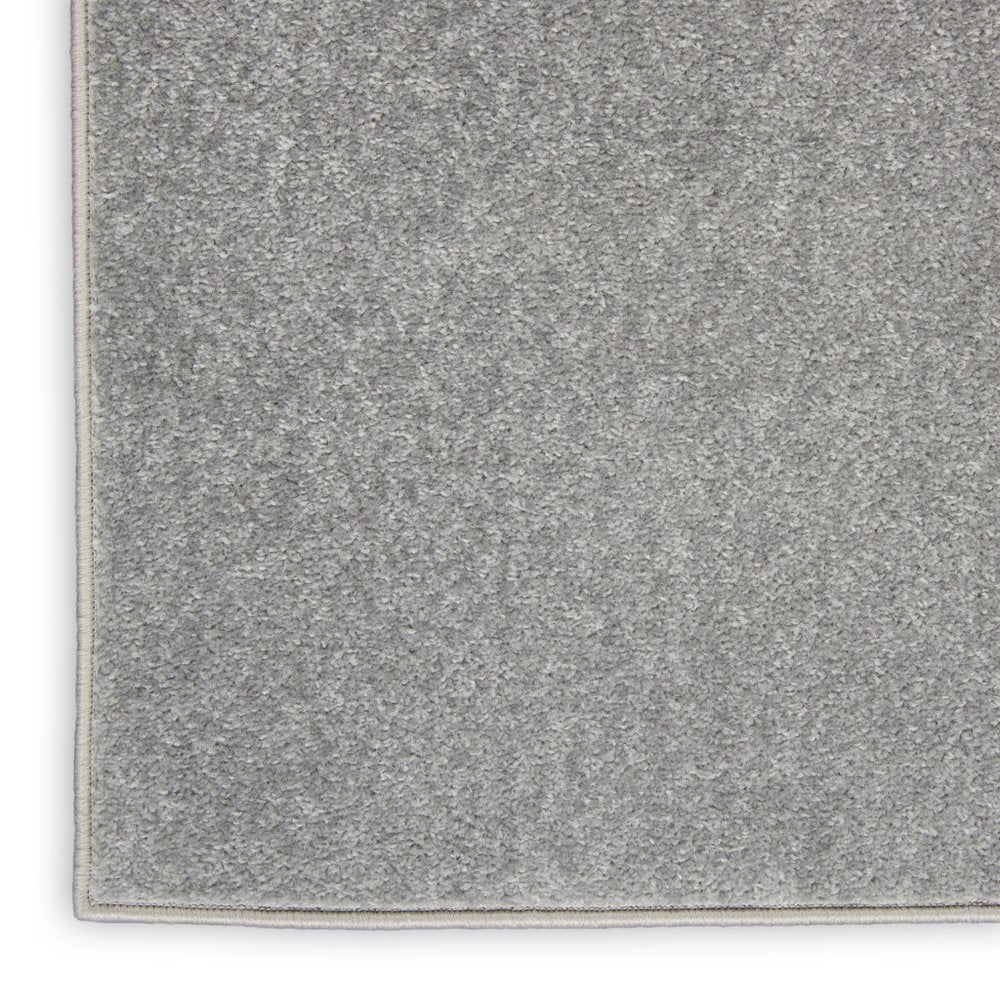 10' Gray Indoor Outdoor Runner Rug