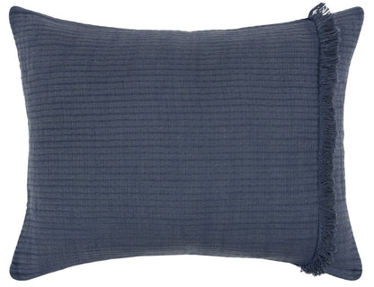 Indigo Checkered Queen Quilt