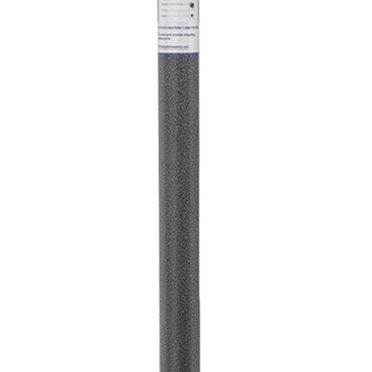Calentador de patio cilíndrico de propano de acero plateado de 48 000 BTU