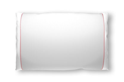 Funda de almohada abierta de seda rosa polvoriento