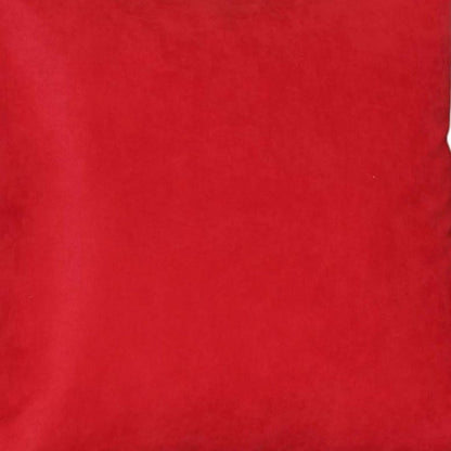 Set of Two 26" Red Euro Throw Pillow Covers