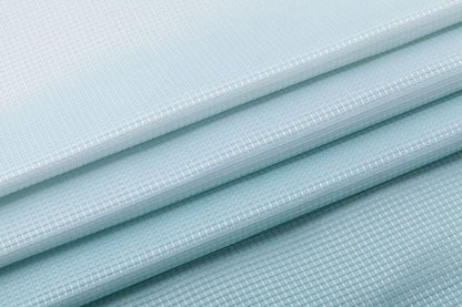 72" White And Sea Green Ombre Shower Curtain
