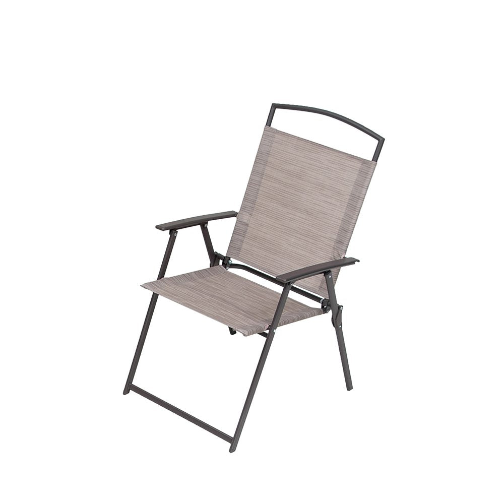 Six Piece Clear and Brown Square Glass Dining Set with Four Chairs
