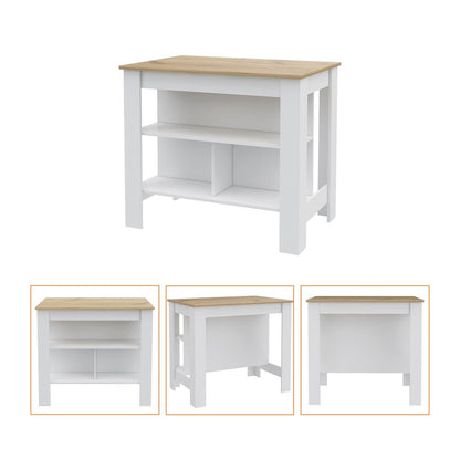 35" X 41" Natural And White Stainless Steel Counter And Utility Cabinet Utility Sink