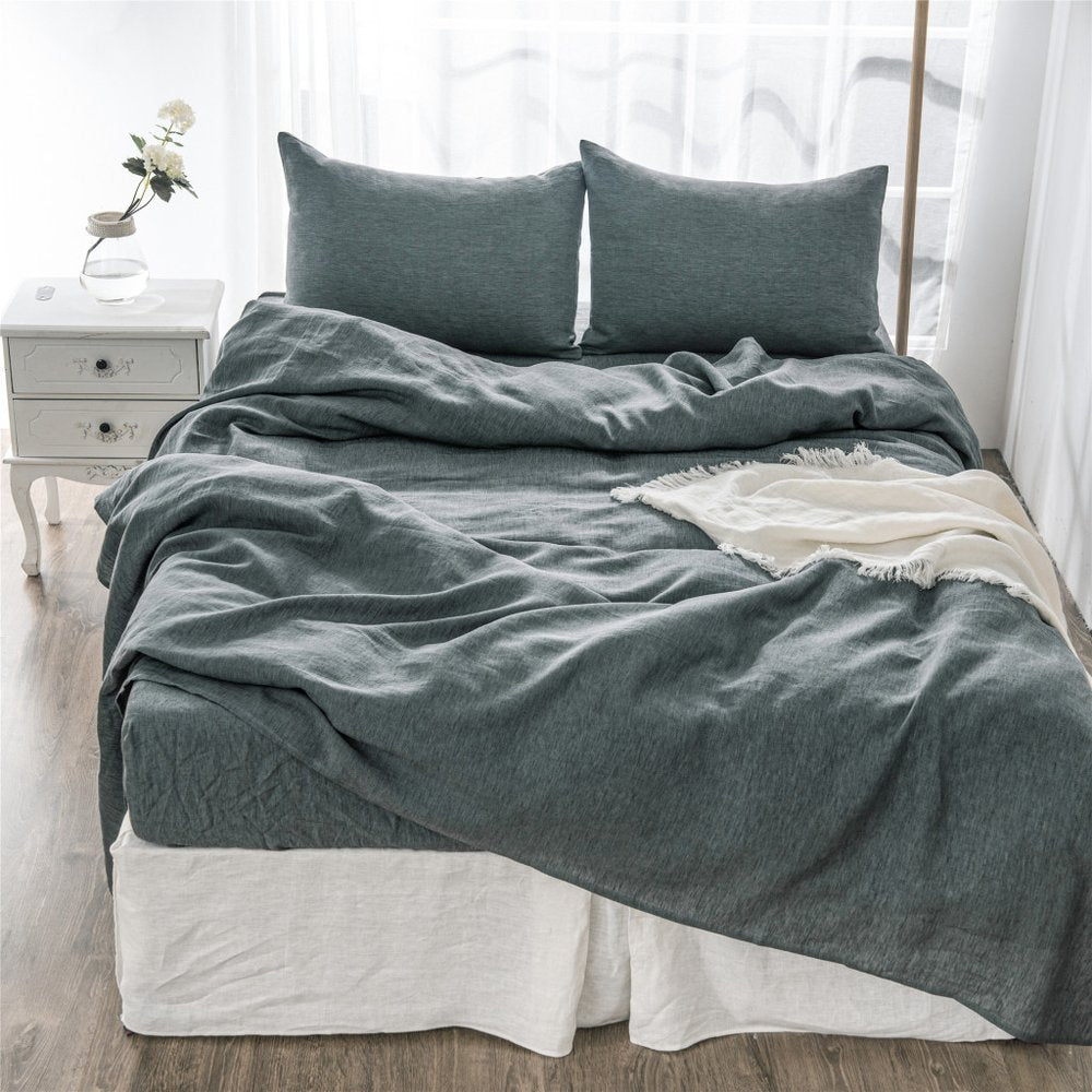 Four Piece Cloud Linen Sheet Set