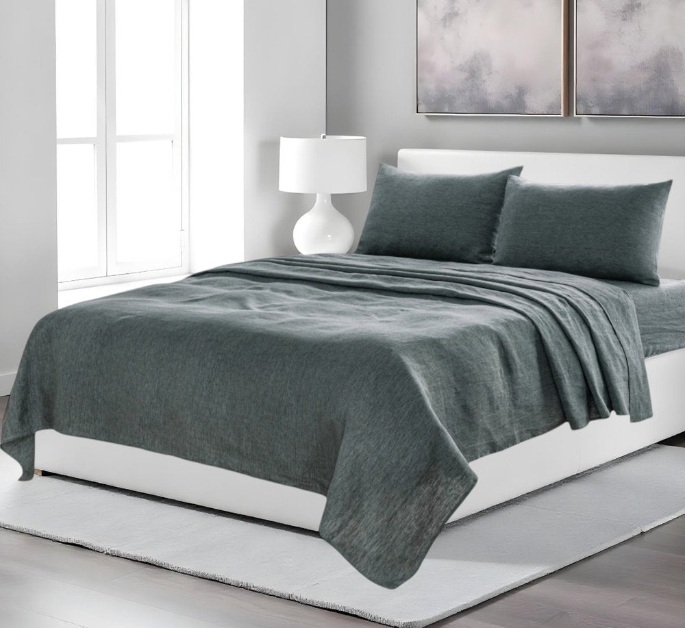 Four Piece Cloud Linen Sheet Set
