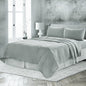 Four Piece Light Pink Linen Sheet Set