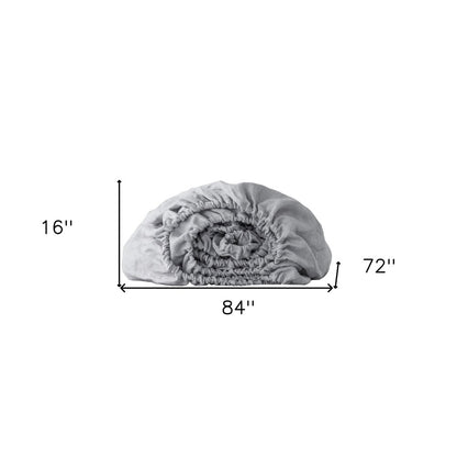 Sábana ajustable California King de Cloud Linen