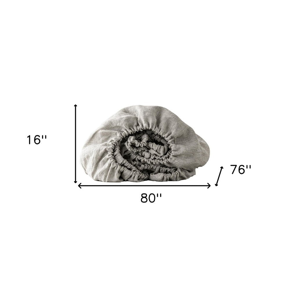 Cloud Linen King Fitted sheet