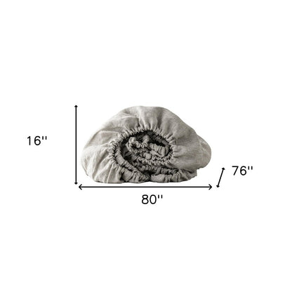 Cloud Linen King Fitted sheet