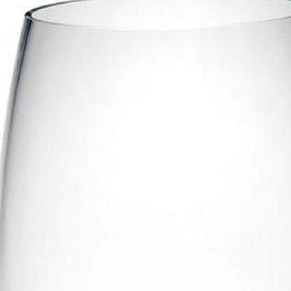 Juego de cuatro copas de vino multiusos con tallo de plástico Tritan transparente