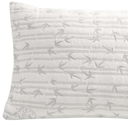 Almohada de cama firme tamaño queen de espuma viscoelástica de rayón con bambú