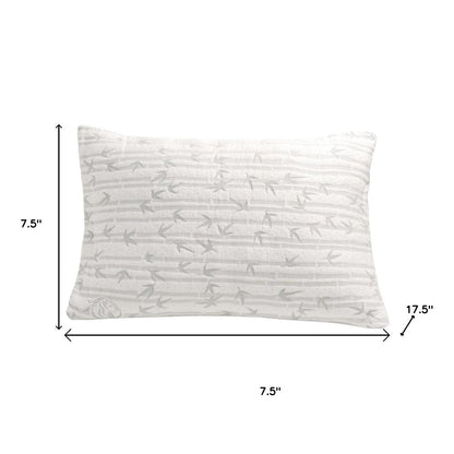 Almohada de cama firme tamaño queen de espuma viscoelástica de rayón con bambú
