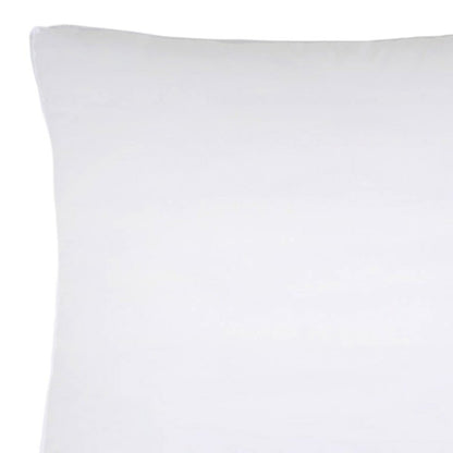 Juego de dos almohadas de microfibra hipoalergénicas de tamaño europeo, de plumón alternativo.