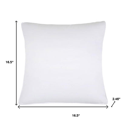 Juego de dos almohadas de microfibra hipoalergénicas de tamaño europeo, de plumón alternativo.