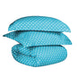 Juego de funda nórdica lavable Aqua King de mezcla de algodón de 600 hilos
