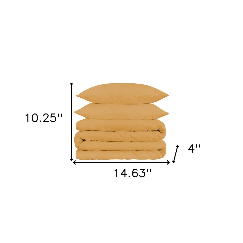 Juego de funda nórdica lavable de algodón Gold King de 1200 hilos