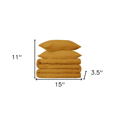 Juego de funda nórdica lavable de mezcla de algodón Brown Sugar King de 650 hilos