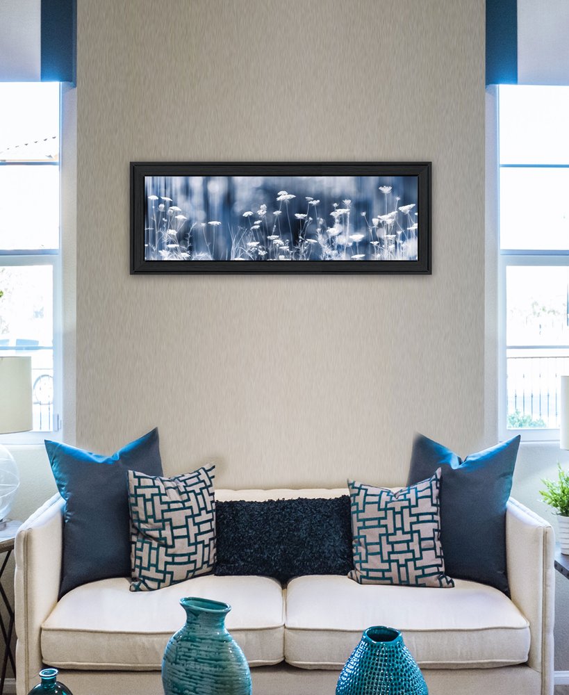 Summer Dreams Black Framed Print Wall Art