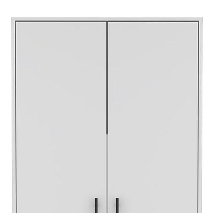 Two Piece White Bedroom Set