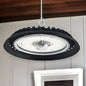 Black Metal LED Ceiling Light