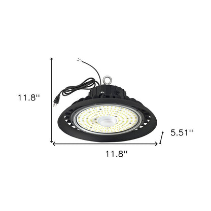Black Metal LED Ceiling Light