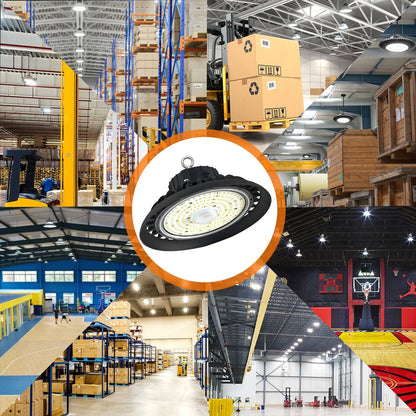 Black Metal LED Ceiling Light