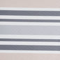 24" X 36" Gray Tan And White Striped Pillow Style Pet Bed With Removable Cover