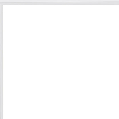 Rectangle Two Light Metal LED Dimmable Semi-Flush Ceiling Light