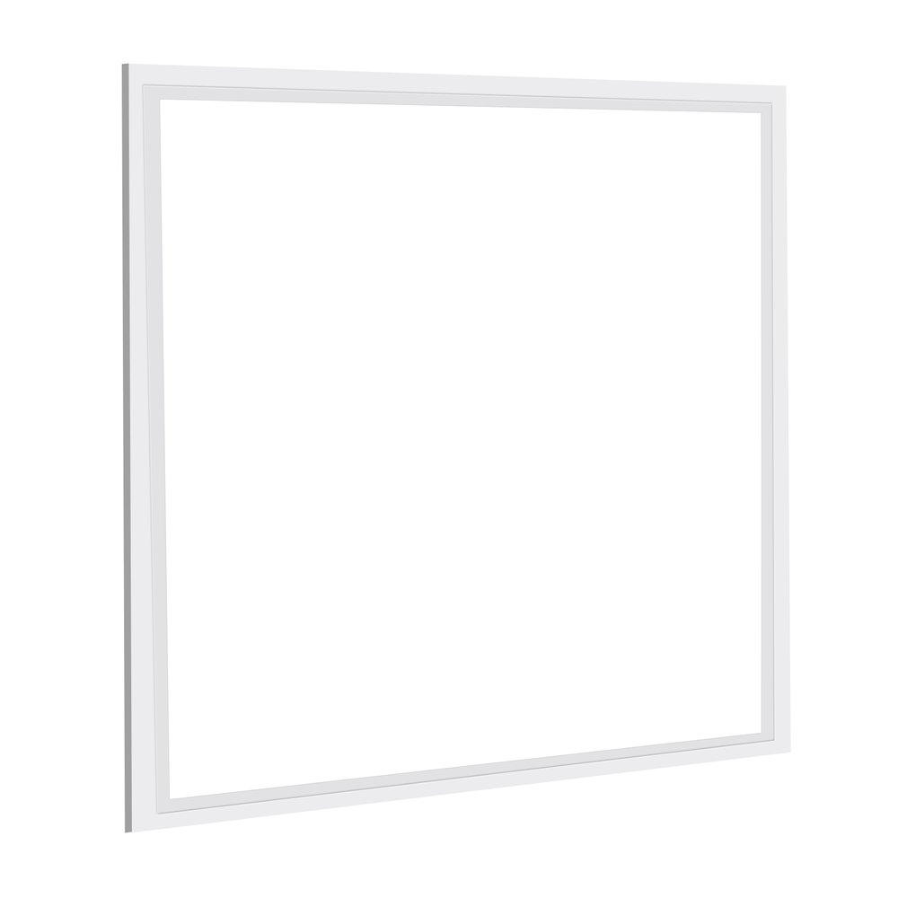 Square Square Four Light Metal LED Dimmable Semi-Flush Ceiling Light