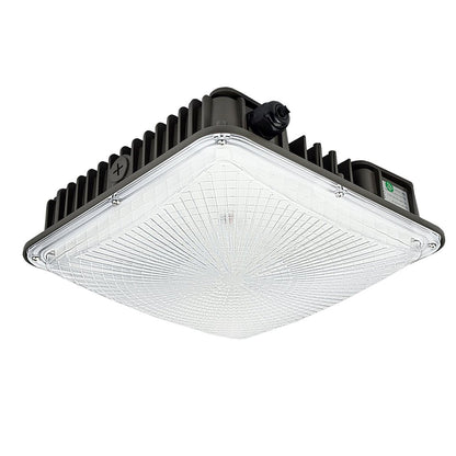 Square Square Two Light Metal LED Ceiling Light