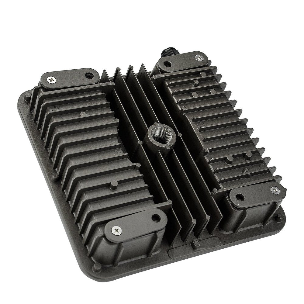 Square Square Two Light Metal LED Ceiling Light