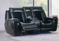 79" Black Power Reclining Loveseat With Storage
