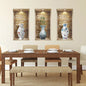 Set of Three Lea Faux Niche 3D Peel and Stick Wall Decals