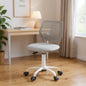 Gray and Black Adjustable Height Swivel Rolling Office Chair