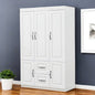 74" White Five Door Two Drawer Combo Dresser