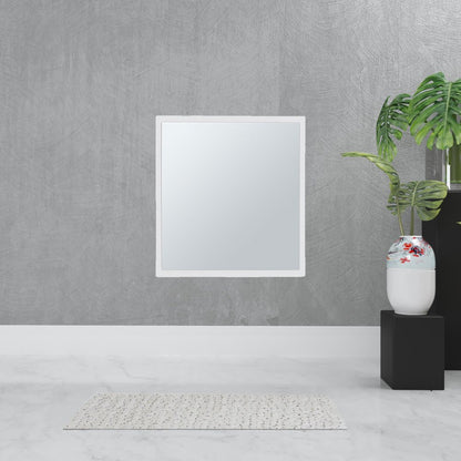 20" White Wood Floating Bathroom Vanity