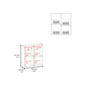 20" White Wood Floating Bathroom Vanity