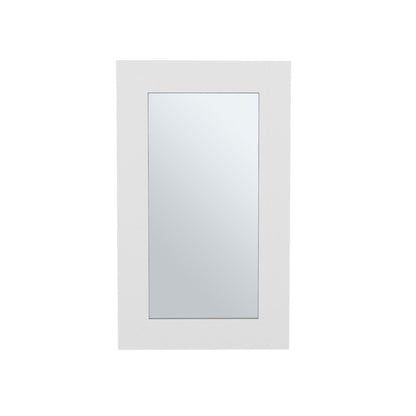 15" White Wood Floating Bathroom Vanity