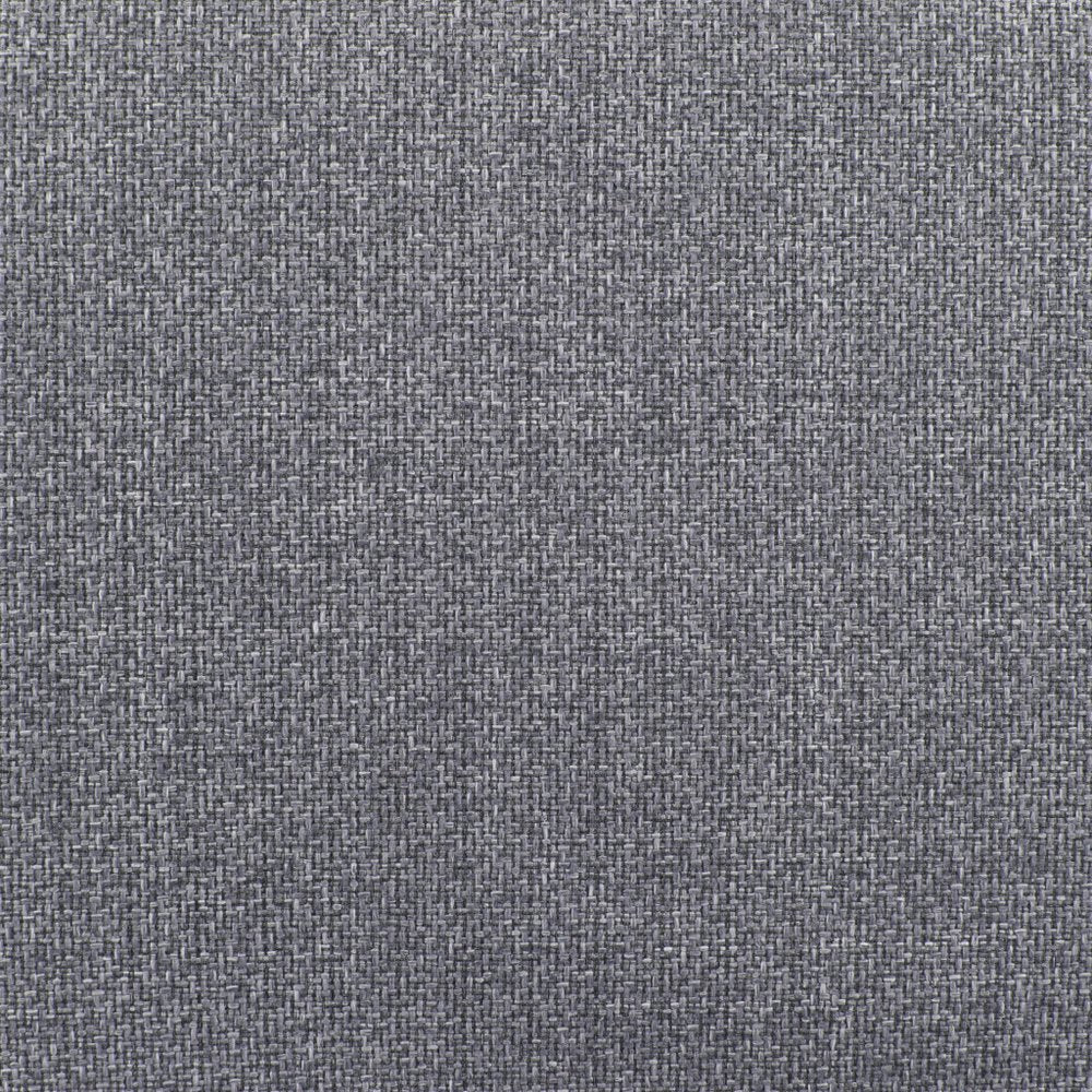Silla decorativa para exteriores gris de 33" con cojines grises