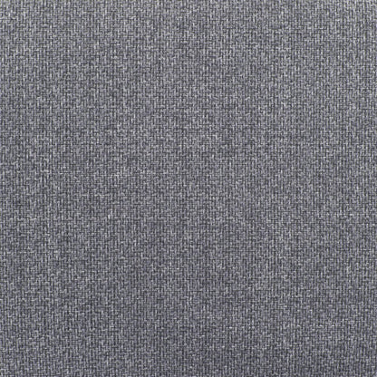 Silla decorativa para exteriores gris de 33" con cojines grises
